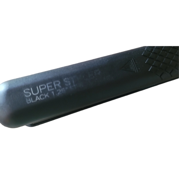 Herstyler Super Styler 100% Ceramic Black 1.25" Straightener Flat Iron with Box - Picture 8 of 9